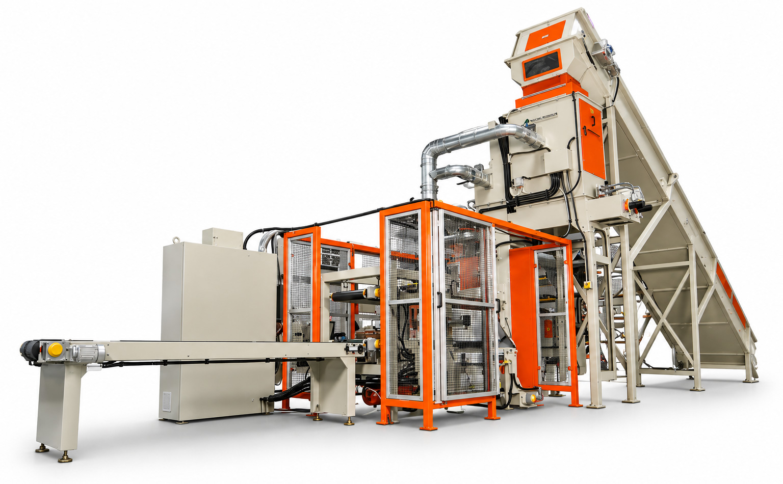 HC-2020 form fill seal machine on a white background