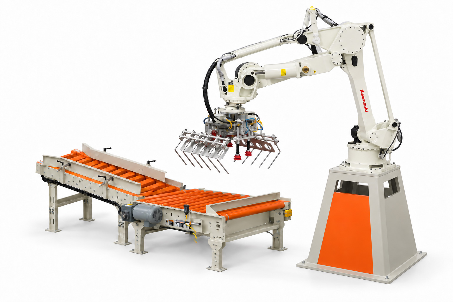 HC-2020 form fill seal machine on a white background