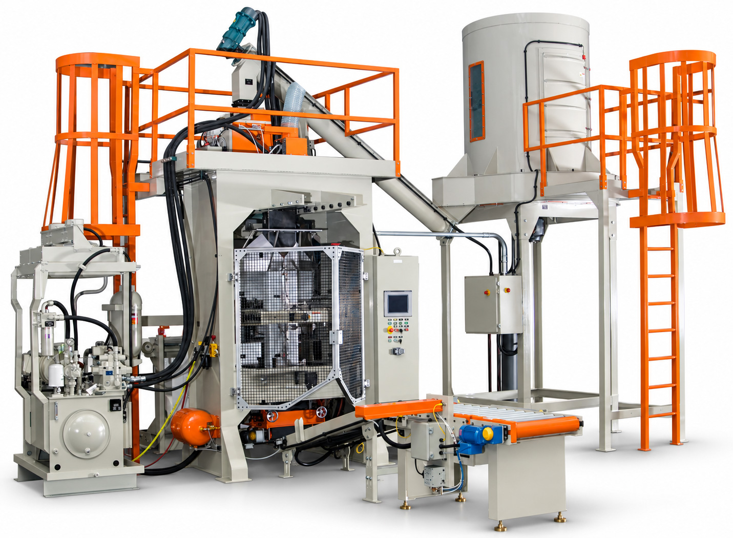 HC-2020 form fill seal machine on a white background