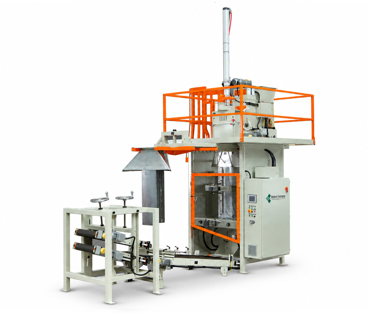 HC-2020 form fill seal machine on a white background